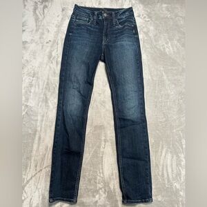 Silver Jeans Most Wanted Straight Leg Jeans 25/31 Dark Wash